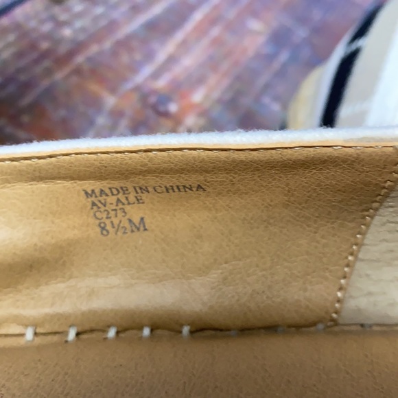 Coastal Striped Neutral Espadrilles by Adrienne Vittadini - Picture 7 of 12